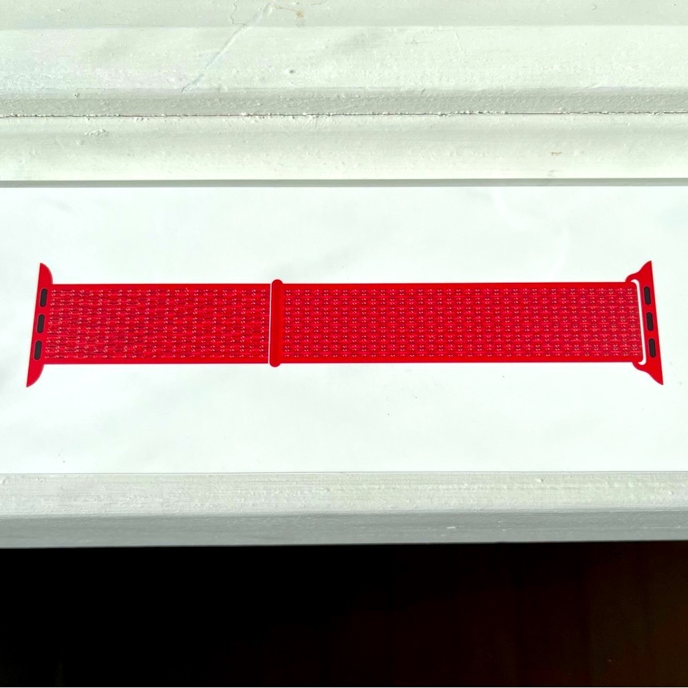 Apple Sport Loop Watch Band Product RED